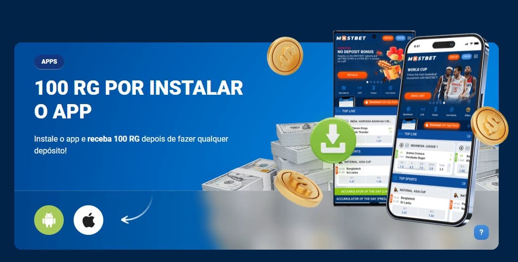 Descarregue a aplicação MostBet BR e receba um bónus Bónus de aplicação móvel na Mostbet Brasil